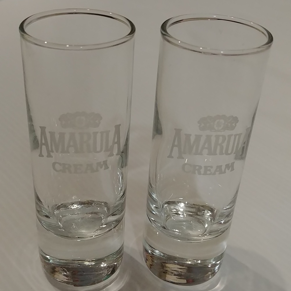 🎉2/$16 New Amarula Cream Liquor Shot Glasses x2